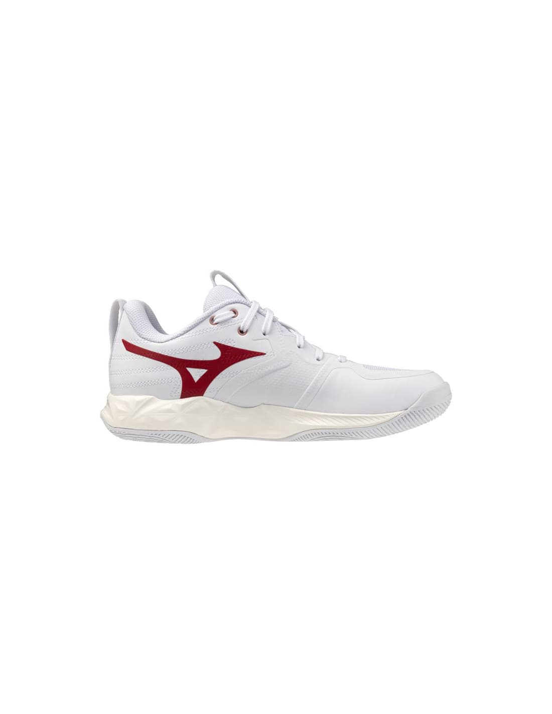 Chaussures de Volley-ball Mizuno Wave Momentum Pro Femme blanc/rose/Lave