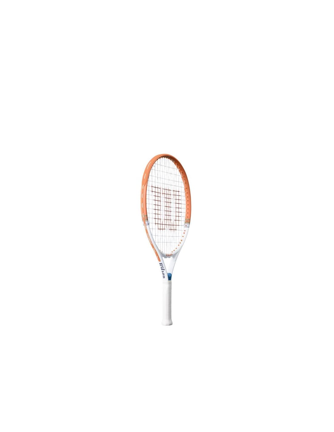 Raquette de Tennis Wilson Roland-Garros 2026 Elite Jr 21 Enfant Blanc/Orange