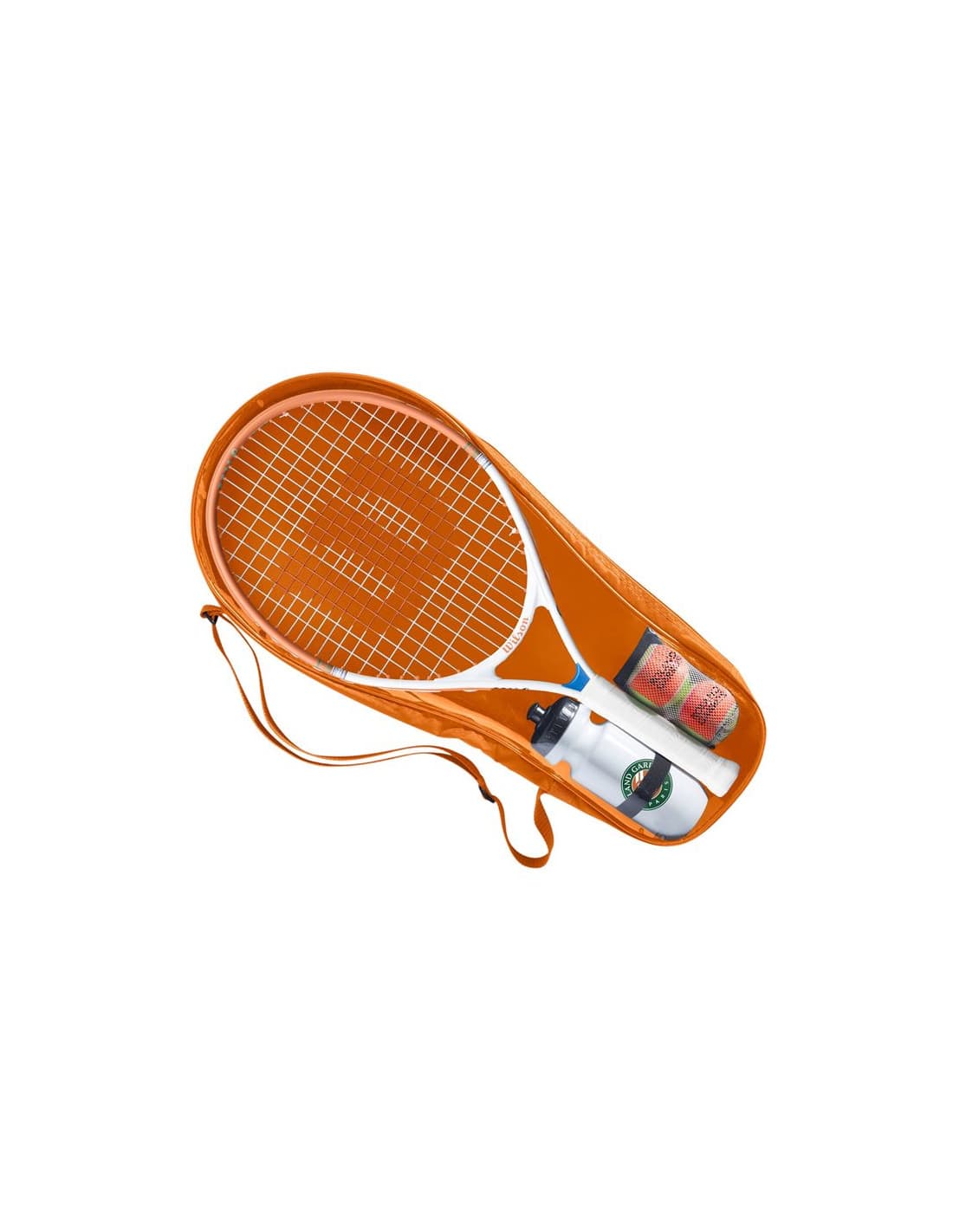 Kit Elite Jr 23 de Roland-Garros 2026 Enfant Blanc/Orange