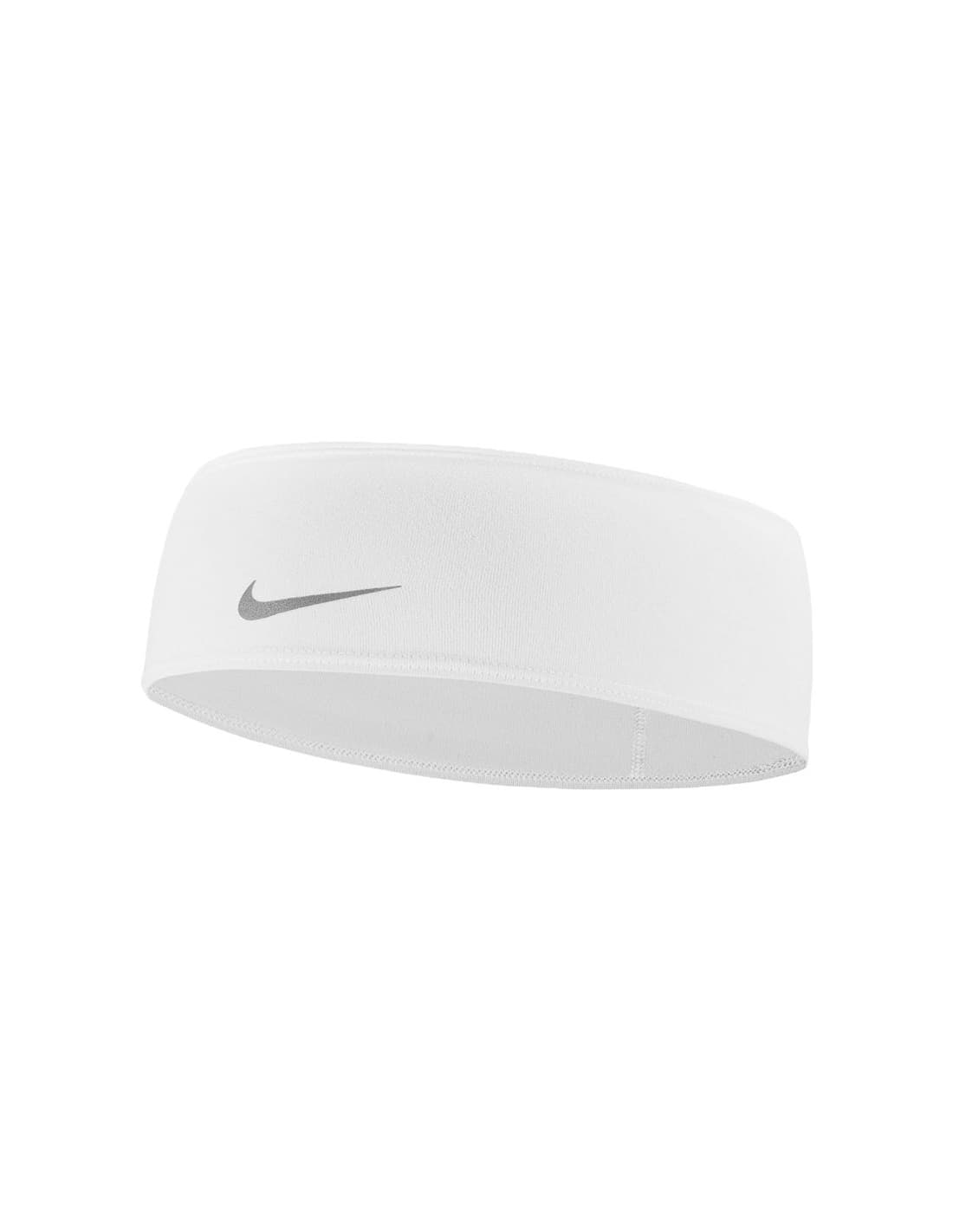 Bandeau pour les cheveux fitness Nike Dri-Fit Swoosh 2.0 Blanc