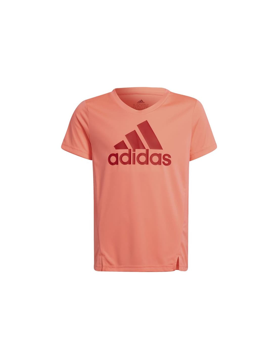 T-shirt de fitness adidas Design To Move Filles Rouge Acide