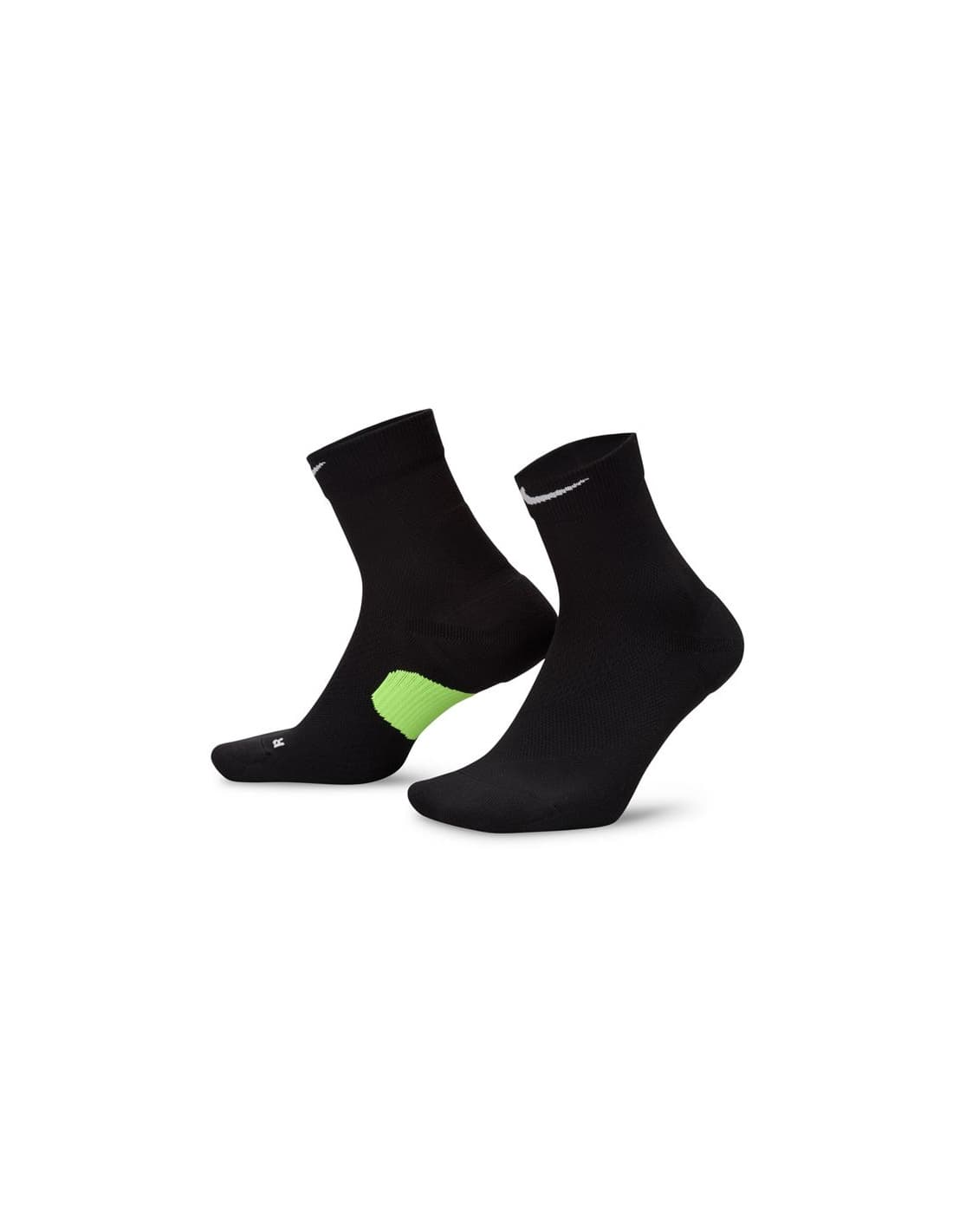 Chaussettes de Running Nike U Nk Fast Mwt Mcrw 1Pr - 168 Noir/Gris