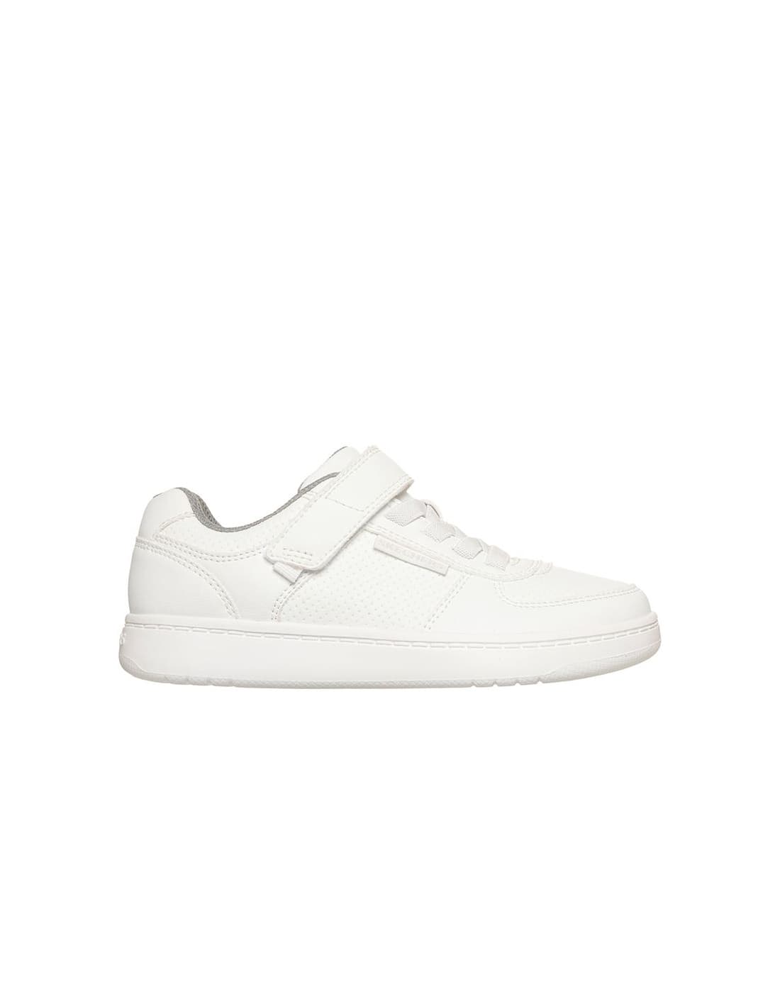 Chaussures Skechers Quick Street Lite Enfant Blanc Synthétique/ Gra