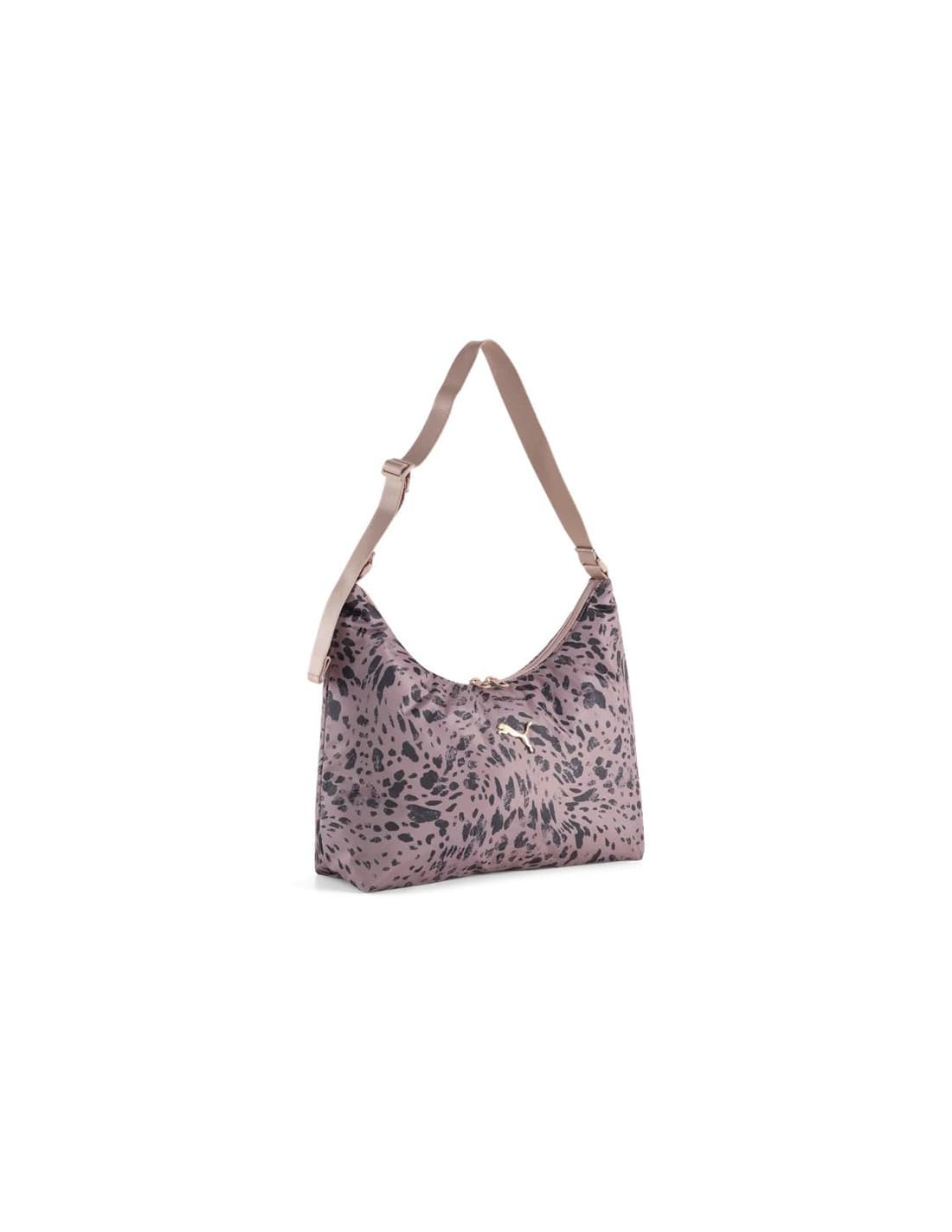 Sac de sport Puma Pop Slouchy Hobo Bag Femme Sable/Animal AOP