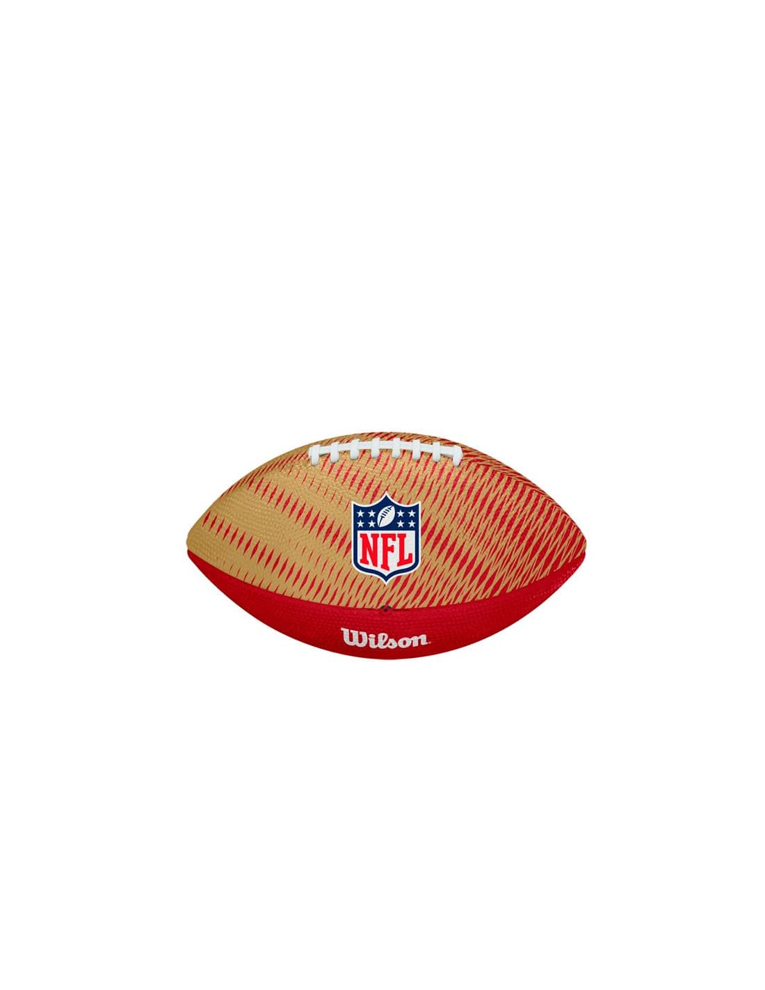 Ballon de Football Américain Wilson Nfl Team Tailgate Fb Sf Jr Rouge/Or