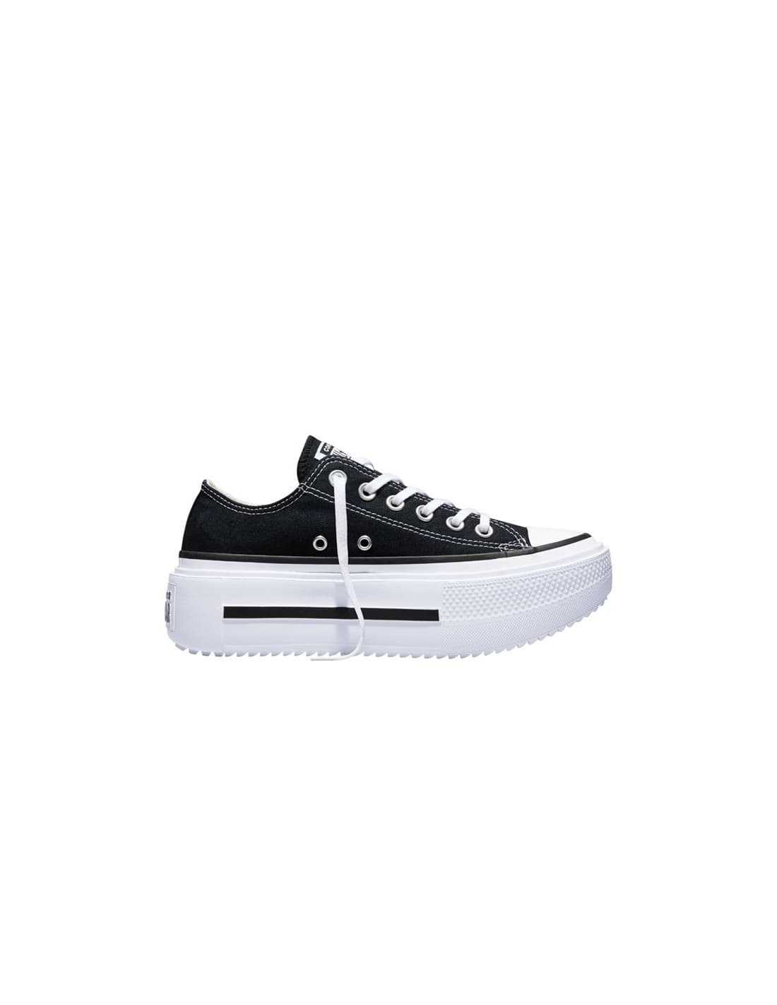 Converse Chuck Taylor All Star Lift Double Stack Chaussures Noir/Blanc/Noir