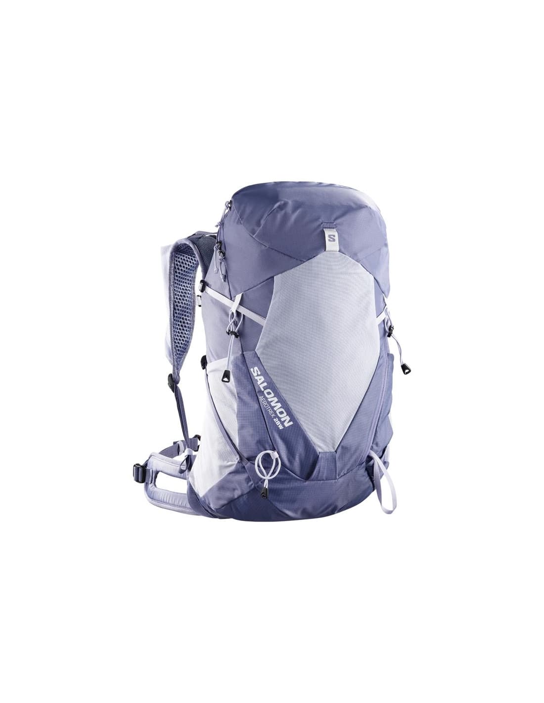 Sac à dos Montagne Salomon Aerotrek 28 pour femme, coloris Héron/Ciel cosmique/Blanc
