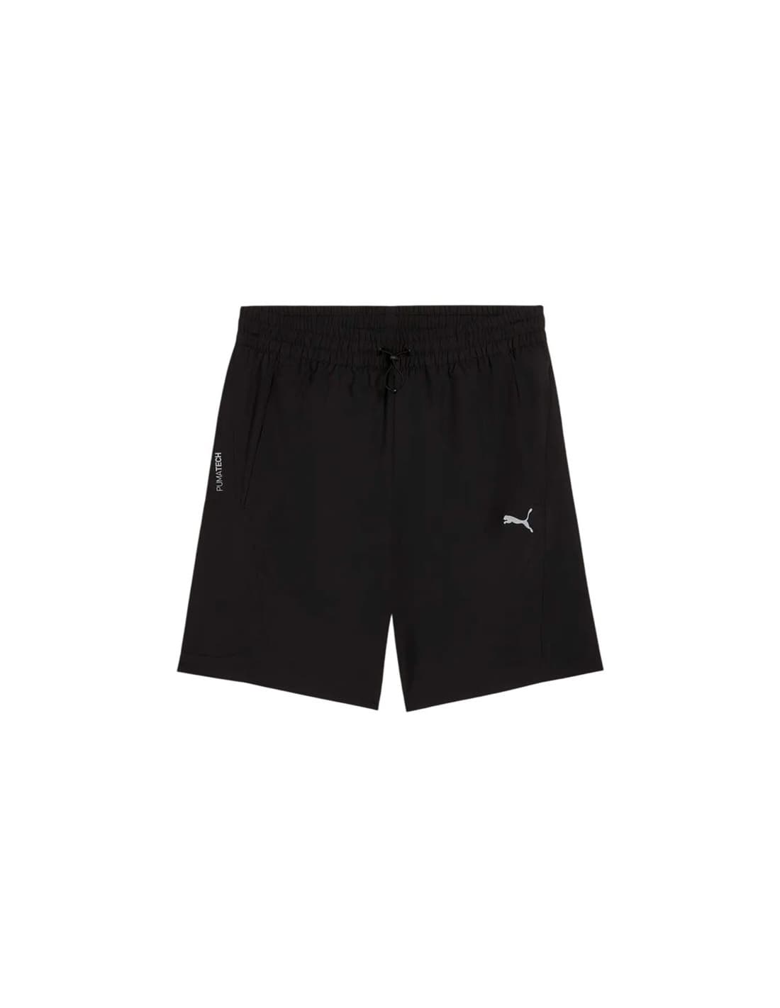 Pantalon cargo tissé Puma Tech, noir, Homme