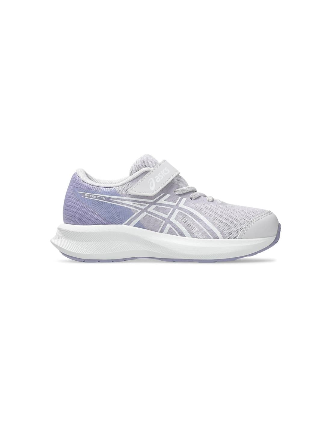 Chaussures Running Enfant ASICS Patriot 14 Ps Lilas/Blanc
