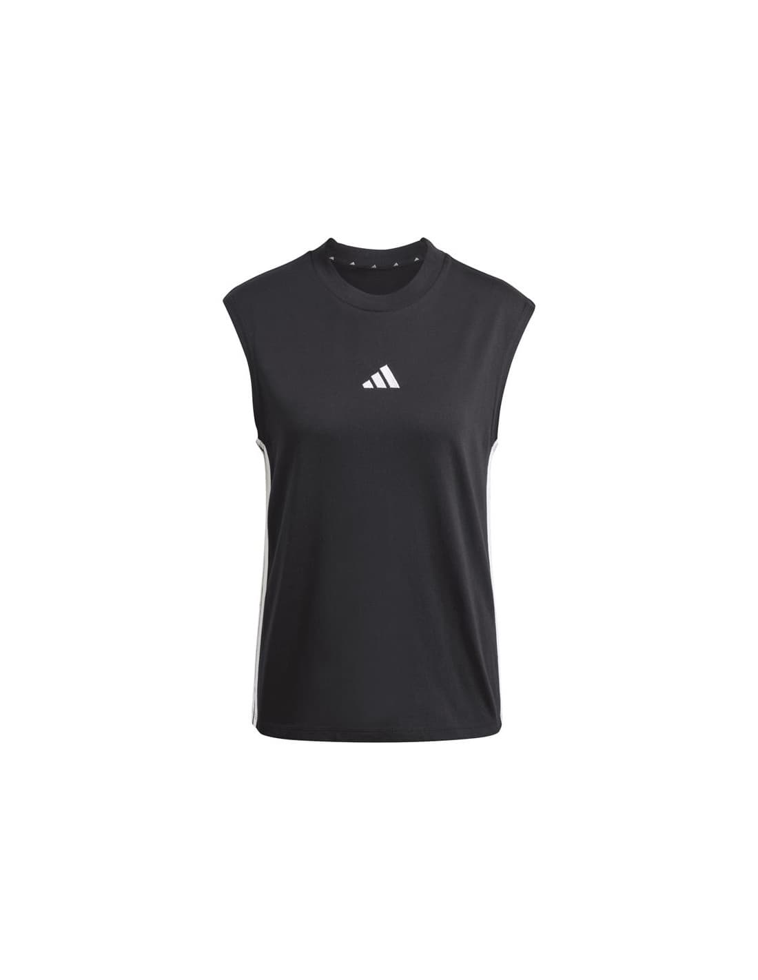 T-shirt Femme adidas 3-Stripes SJ TK Noir/Blanc