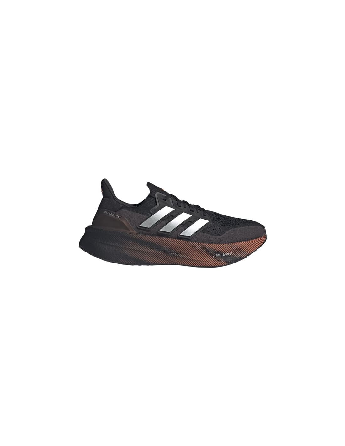 Chaussures Running adidas Ultraboost 5 Homme coloris Noir basique / Argent métallisé / Orange brillant