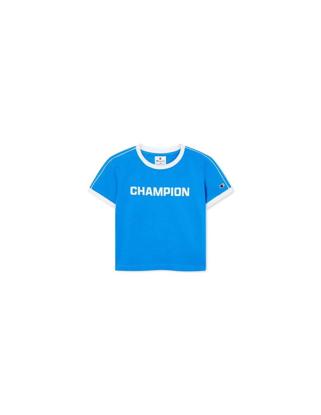T-shirt Champion Femme col rond, bleu