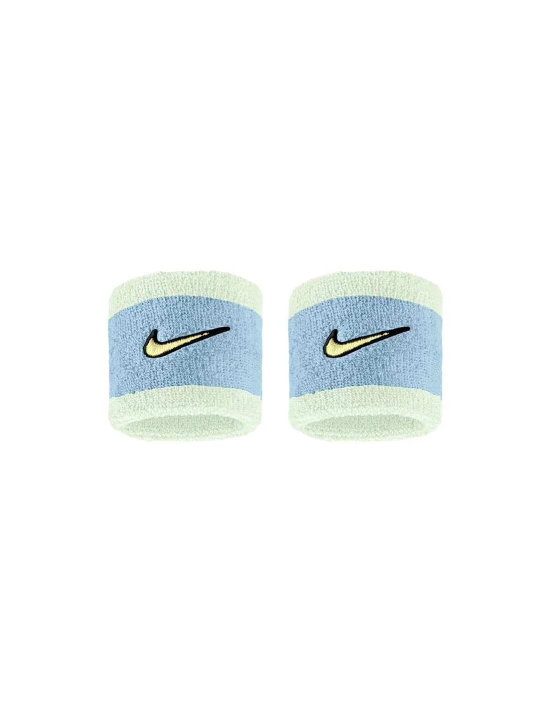 Bracelet Fitness Nike Swoosh Classic, lot de 2, bleu