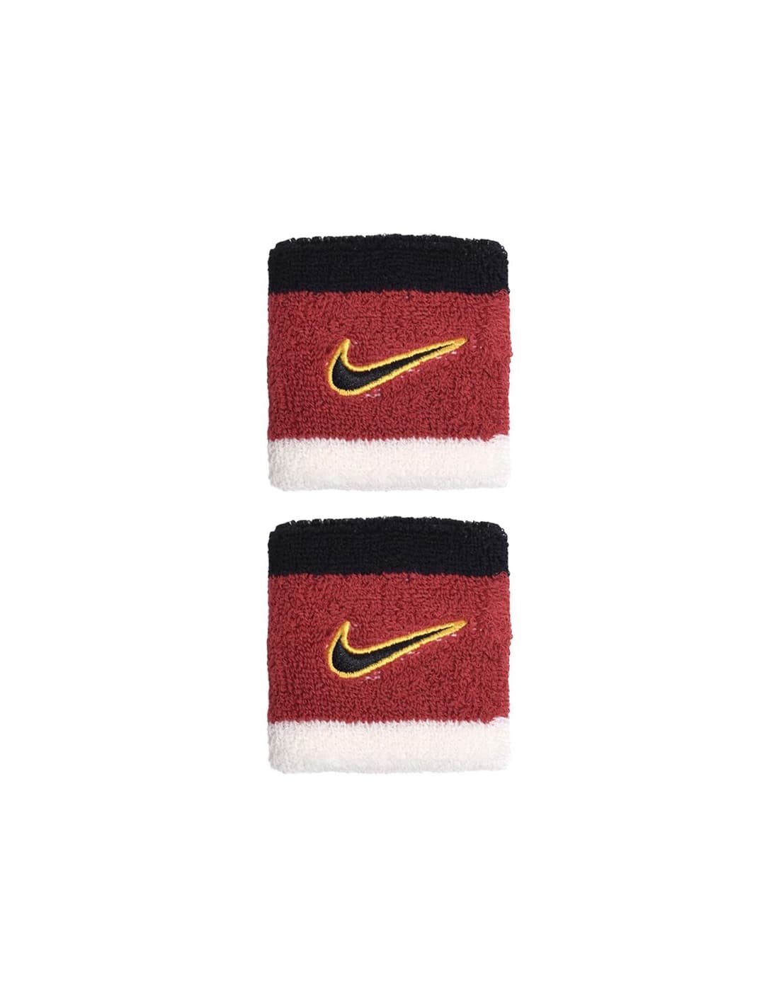 Bracelets Bracelet Nike Swoosh Classic, lot de 2, rouge Fitness noir
