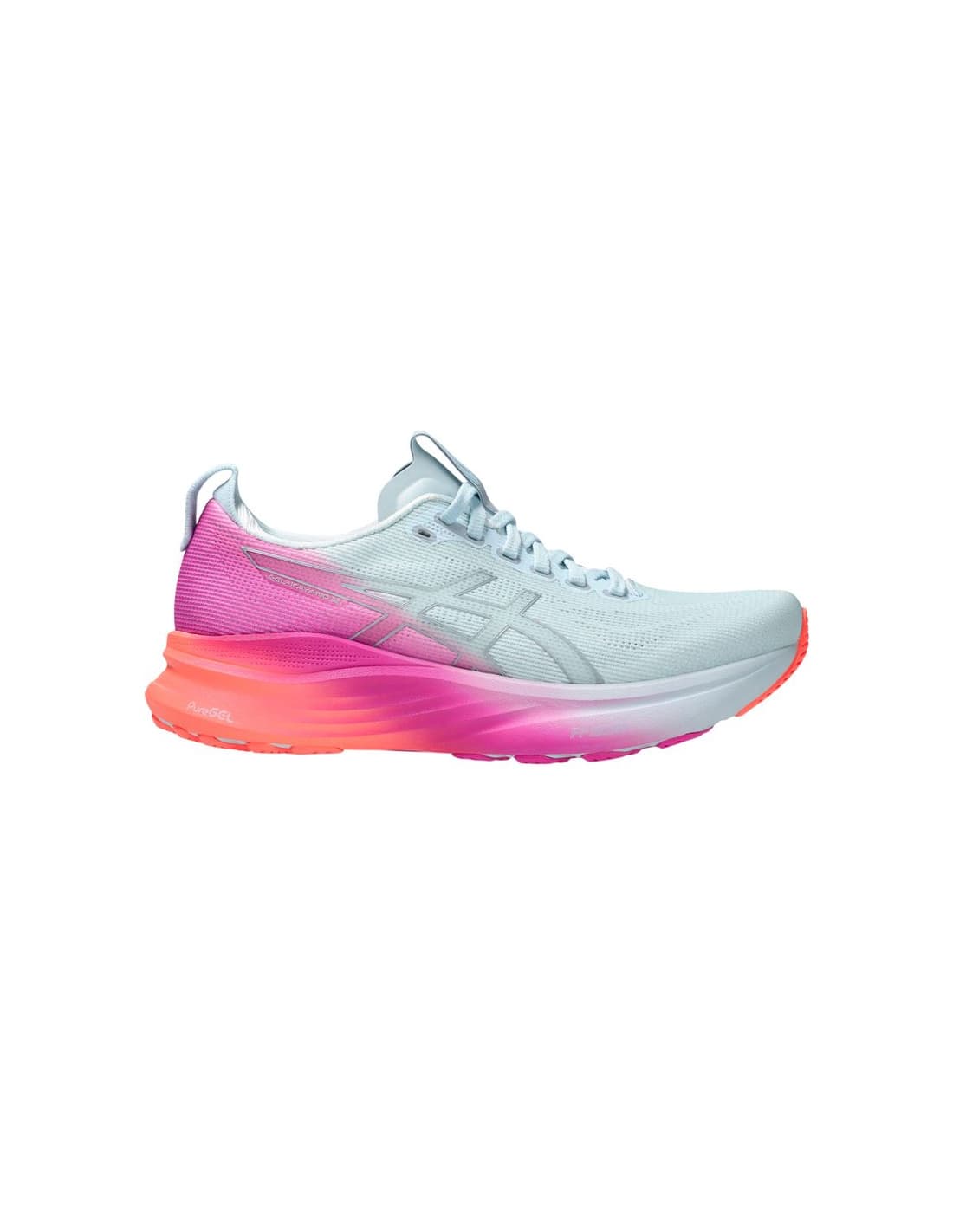 Chaussures Running ASICS Gel - Kayano 32 Femme coloris Sky/Digital Sakura