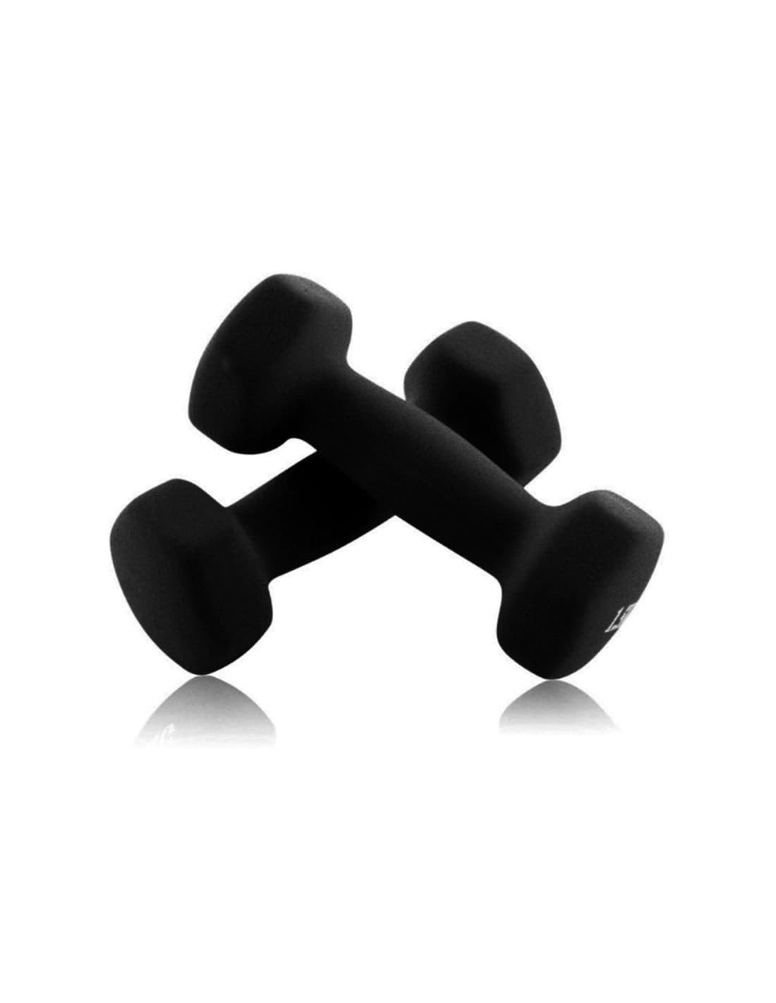 Haltères Joluvi Fitness , paire de 0,5 kg, noires