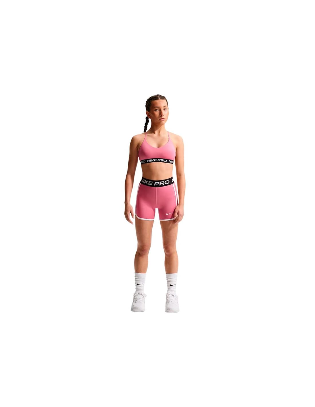Soutien-gorge de sport Nike NP Indy Brassiere de sport Fille rouge
