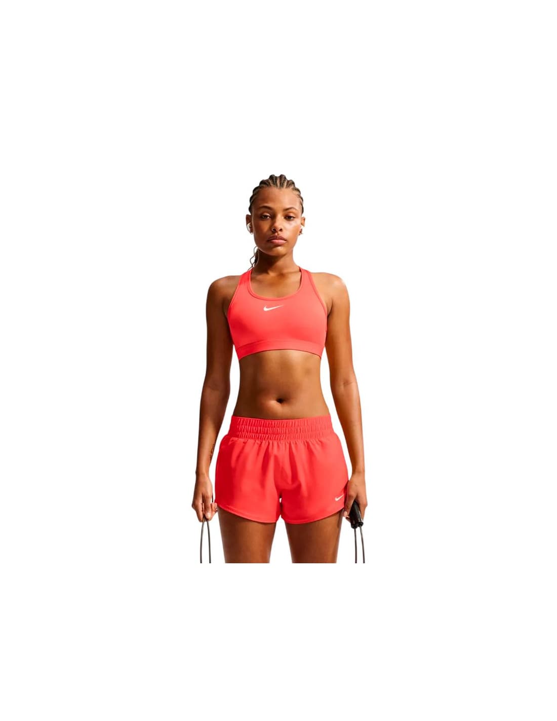 Brassiere de sport Fitness Nike Med Spt pour femme Femme rouge