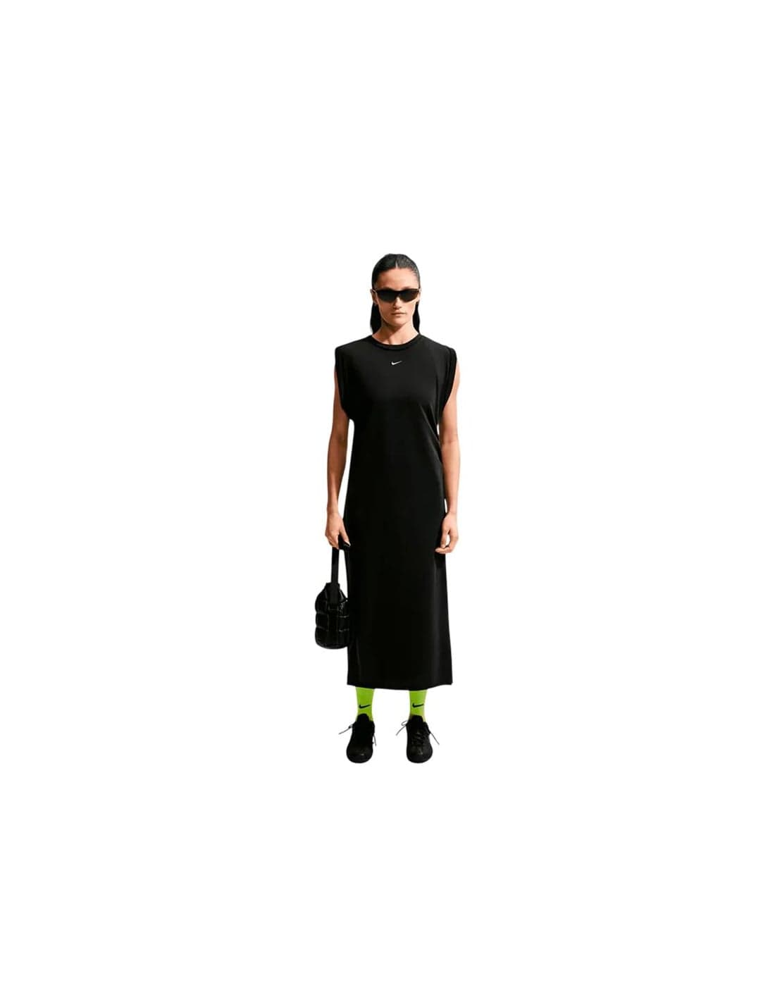 Robe noire Nike NSW CHLL FT Femme