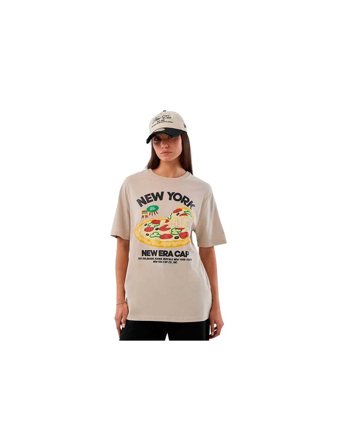 T-shirt New Era Ne Pizza Grphc Reg Stn