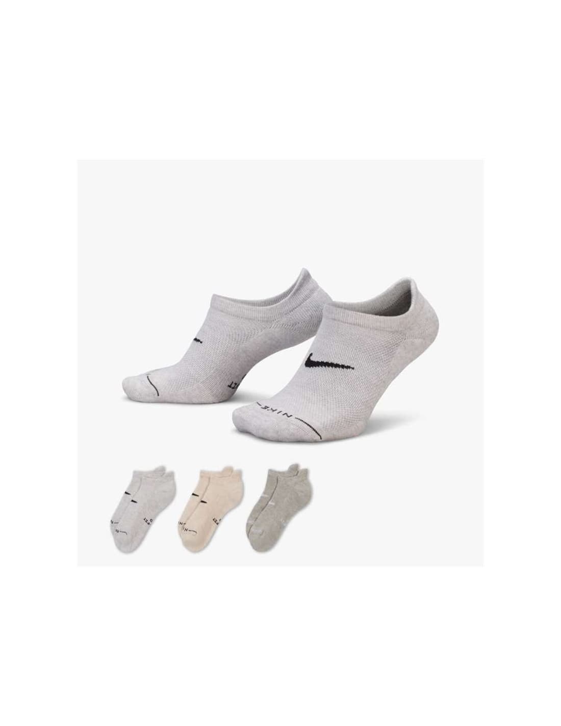 Nike Everyday Elevated Low Pack 3 Chaussettes