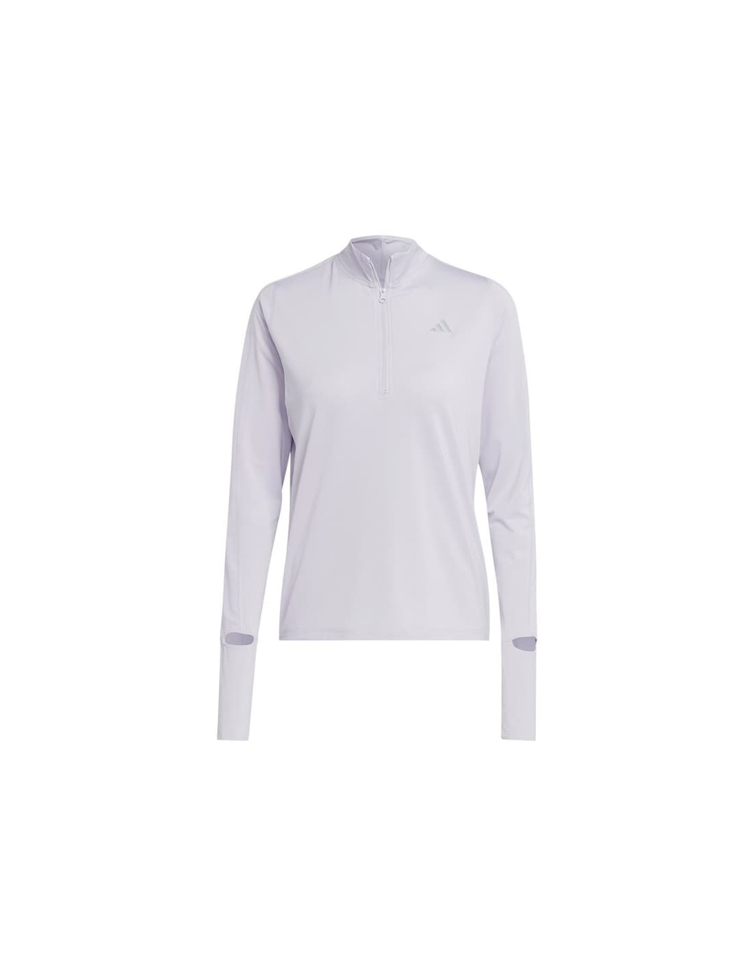 T-shirt Running adidas Fast 1/2 Zip, violet, Femme