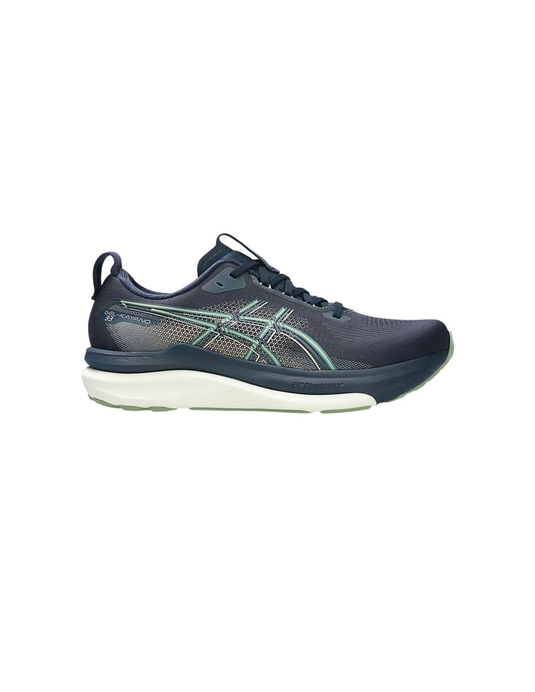 Chaussures Running Asics Gel - Kayano 33 Homme , vert nuit/kaki