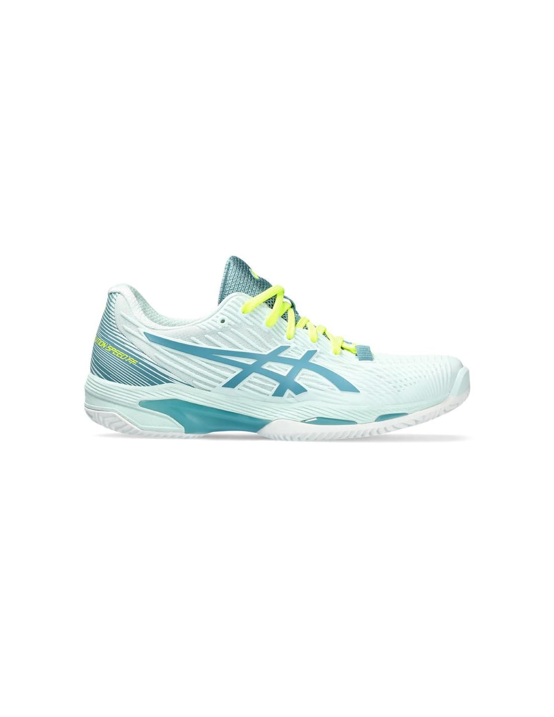 Chaussures Tennis ASICS Solution Speed FF2 Clay Femme coloris bleu marine apaisant/gris