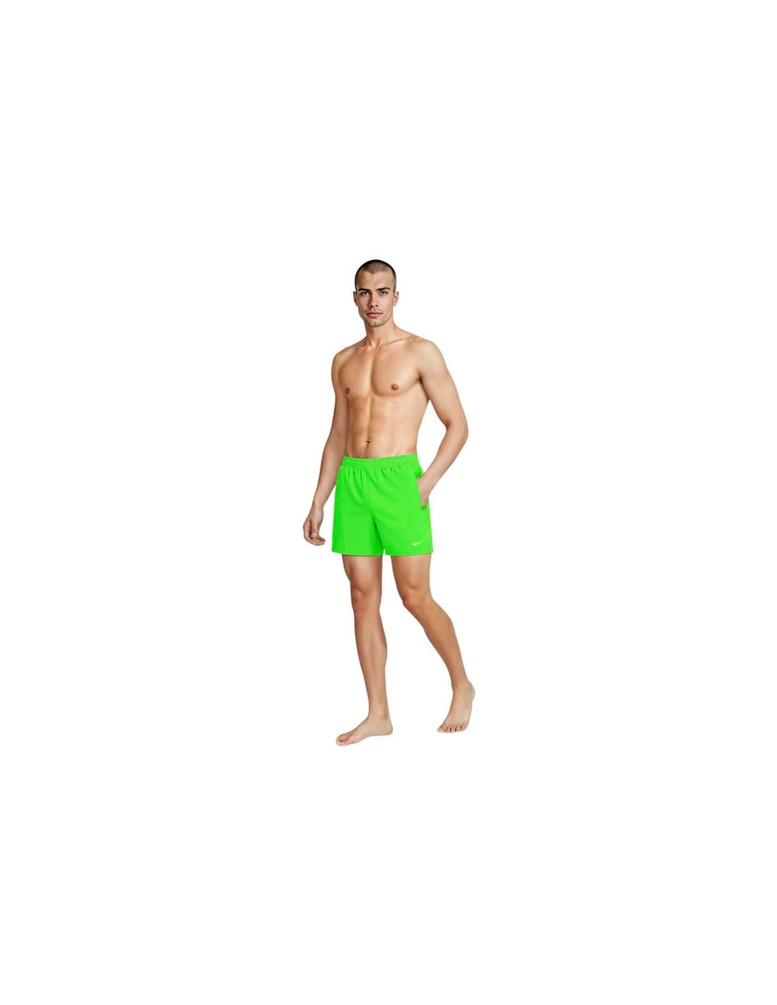 Maillot de bain Nike Breaker Solid Essent vert Homme Plage et piscine