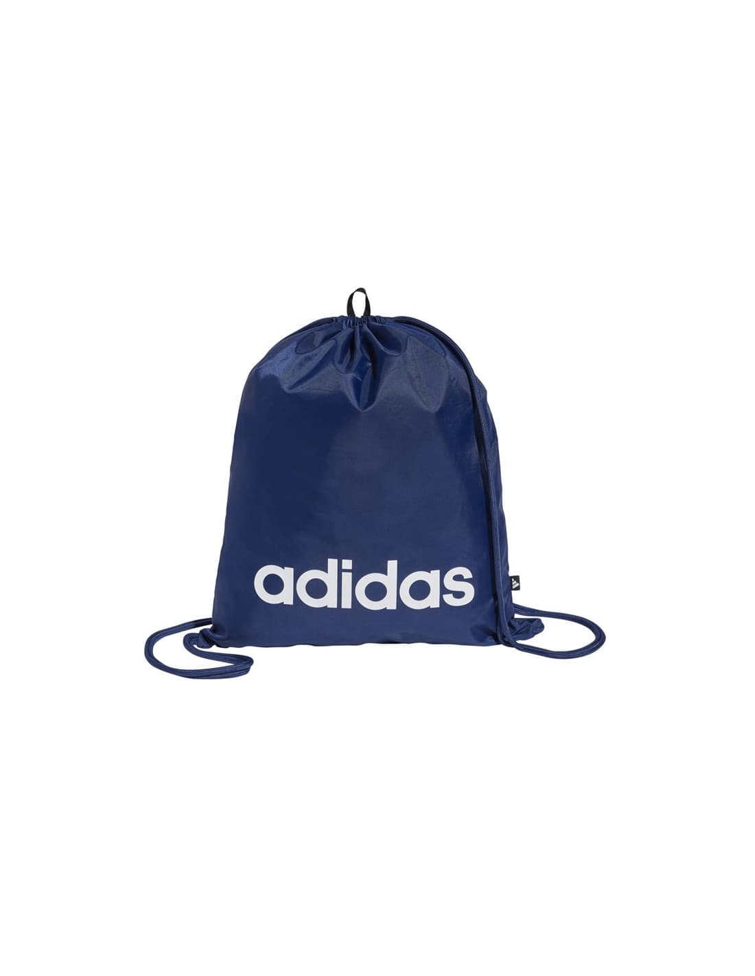 Sac de sport adidas Linear Gymsack bleu foncé/blanc