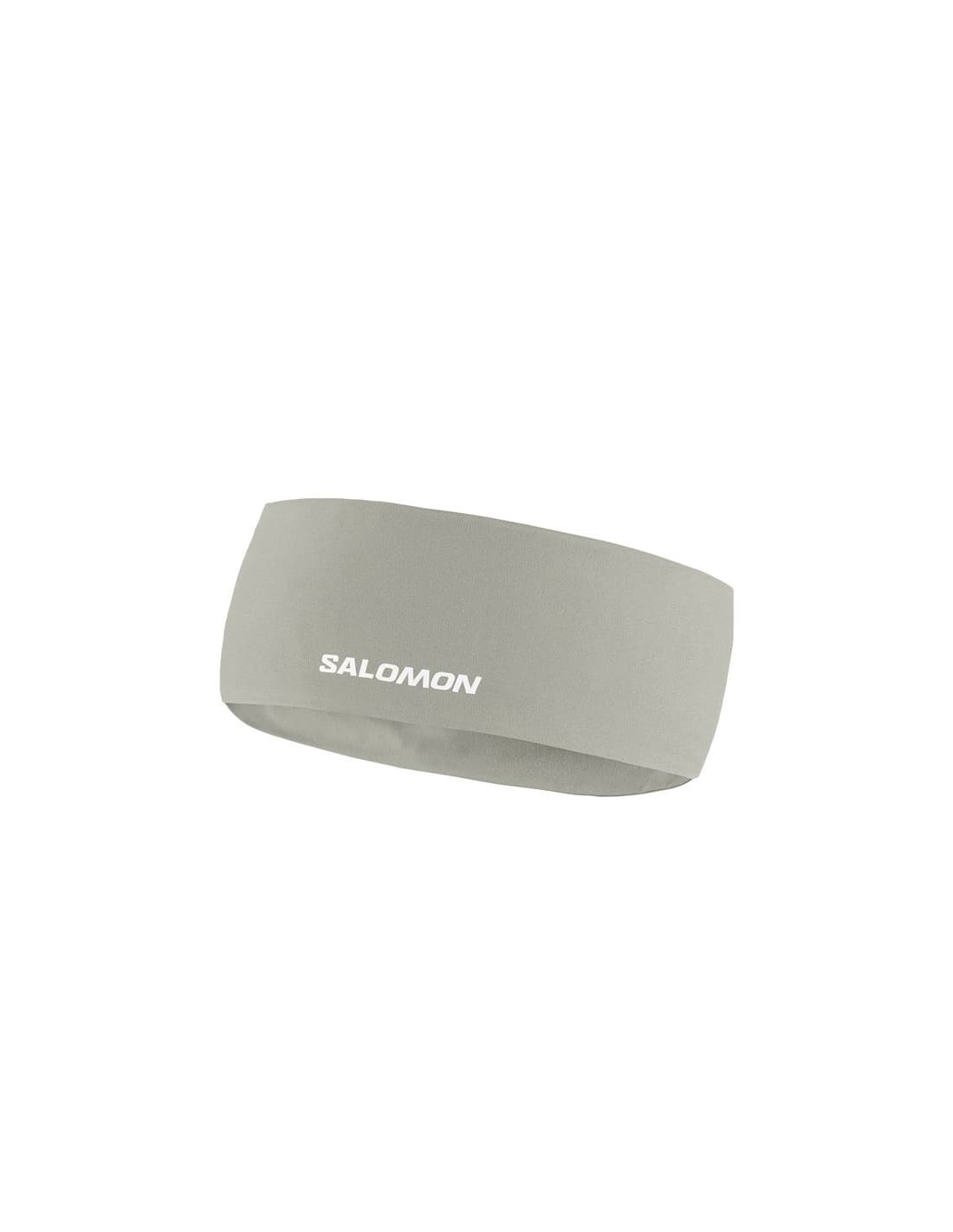 Bandeau pour les cheveux running Salomon Sense Aero gris castor