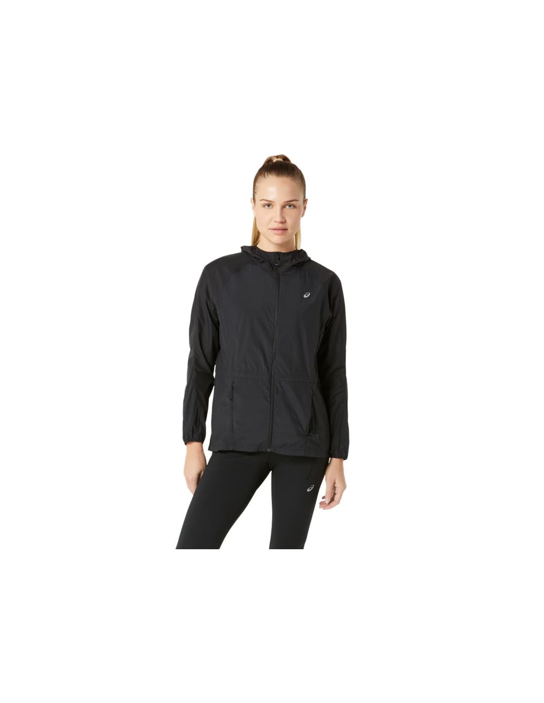 Veste Running pliable ASICS Road Femme noire