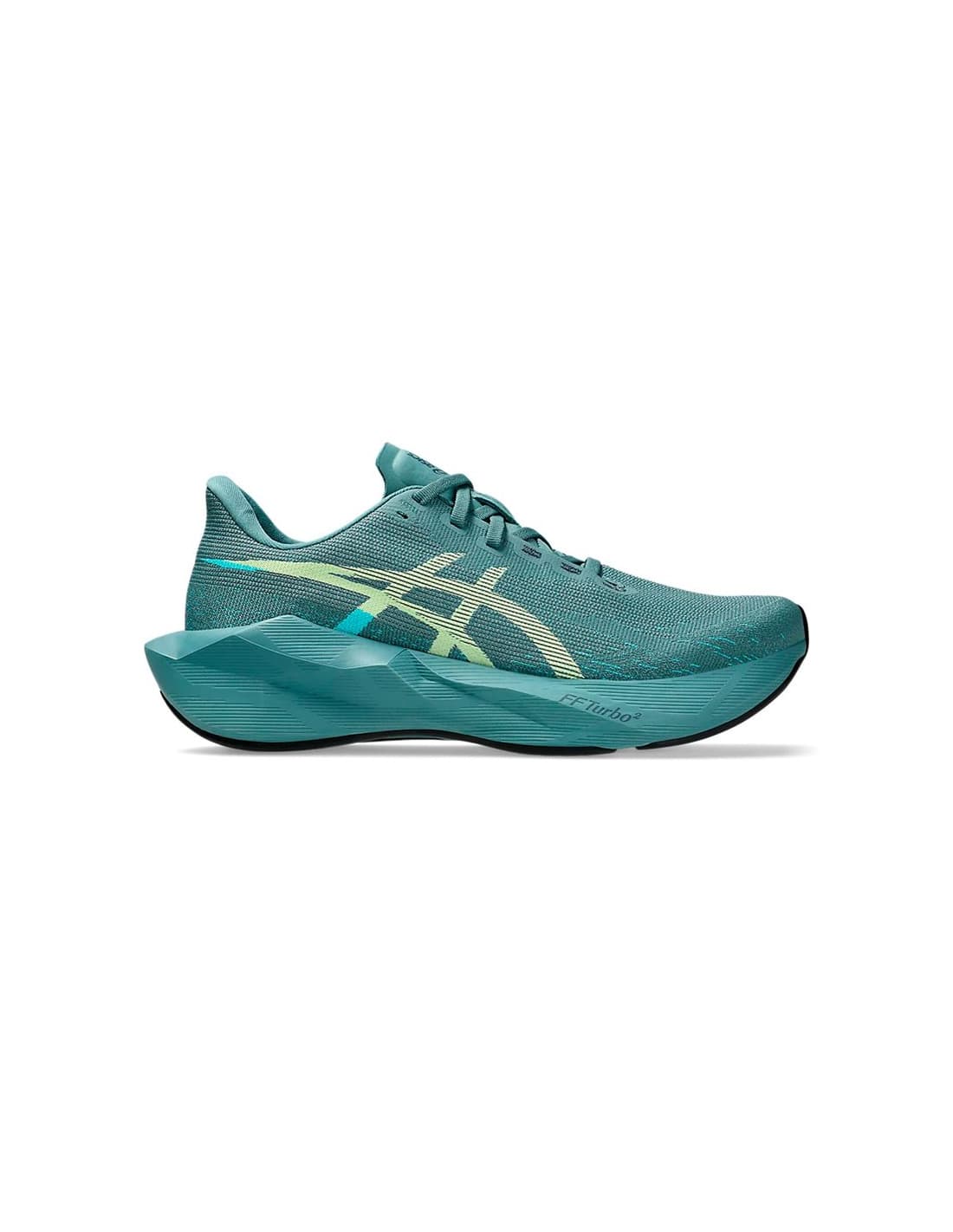 Chaussures Running Asics Novablast 6 pour hommes - Bleu/Jaune