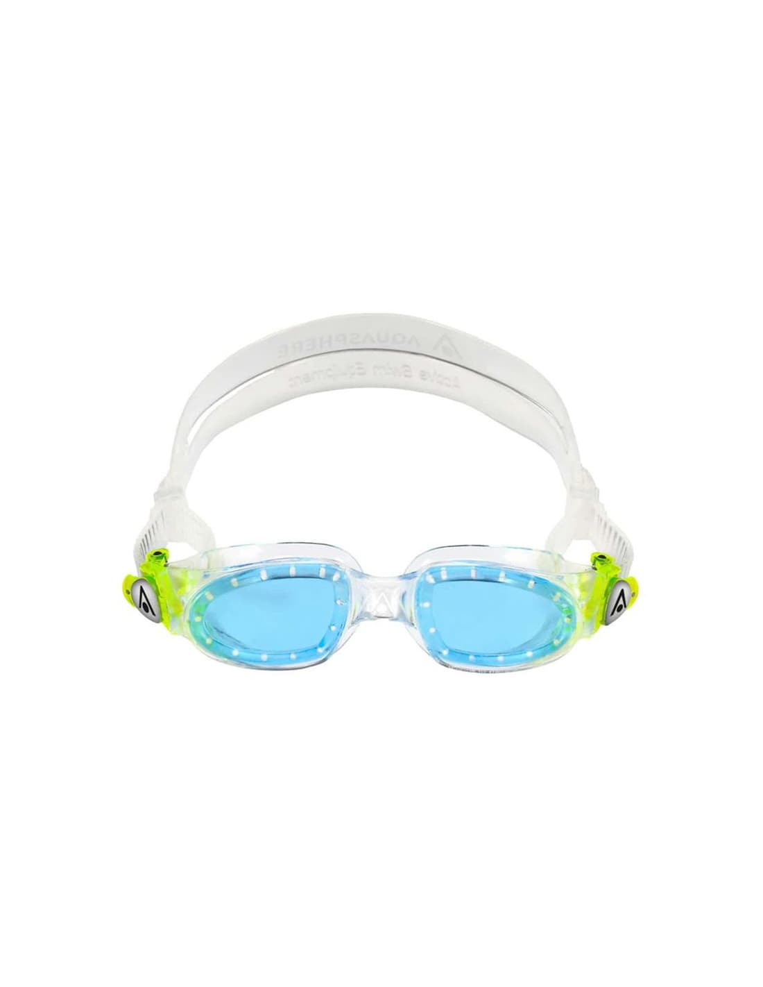 Lunettes de natation Enfant Aquasphere Moby Kid, bleues transparentes