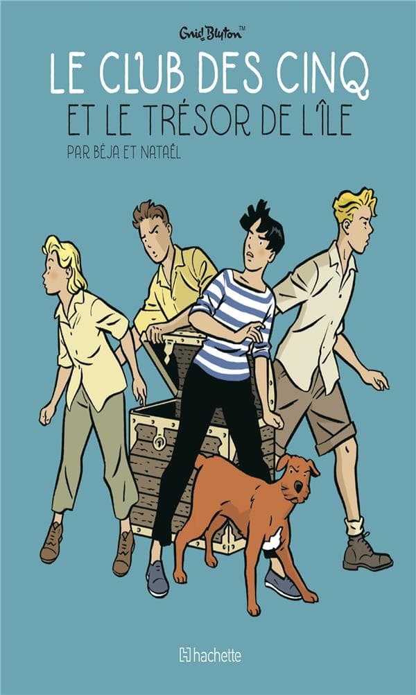Le club des cinq et le trésor de l'île - petit format