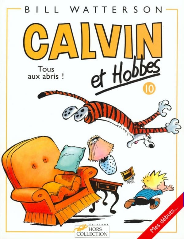 La bande dessinée la plus craquante du moment. Un chef d'oeuvre à ne pas rater !L'enfance est pleine de désillusions et pleine d'inventions aussi. Heureusement Calvin, petit garçon de 6 ans, un peu turbulent, déborde d'imagination. Aidé de son fidèle tigre en peluche et compagnon Hobbes, il sait rendre la vie piquante et drôle. Tout le monde y passe : les parents, les filles, la maîtresse d'école. Mais la principale activité de ce tendre Calvin est d'animer le club le D.E.F.I. (Dehors énormes filles informes), dont Calvin et Hobbes sont seuls membres actifs, et ils se déchaînent sur la pauvre Susie Derkins. On pourrait piocher à loisir les petites phrases assassines sur la société, qui montrent à quel point la vérité sort bien mieux de la bouche des enfants ! Tout le monde en prend pour son grade et c'est pour ça que c'est drôle. - Calvin : La plupart des gens pataugent toute leur vie ! Ils sont passifs, ils n'ont ni motivation ni ambition ! Ce n'est pas mon cas, j'aurai une existence épique ! Je vais affronter les problèmes de mon temps et changer le cours de l'histoire ! - Hobbes : Comment vas-tu t'y prendre ? - Calvin : Je vais rester assis là, comme ça le destin saura où me trouver quand le temps sera venu de changer le monde. - Hobbes : J'aurais dû prendre un bouquin. - Calvin : C'est une question de minutes maintenant. Le dixième tome des aventures de Calvin et Hobbes. Humour garanti !