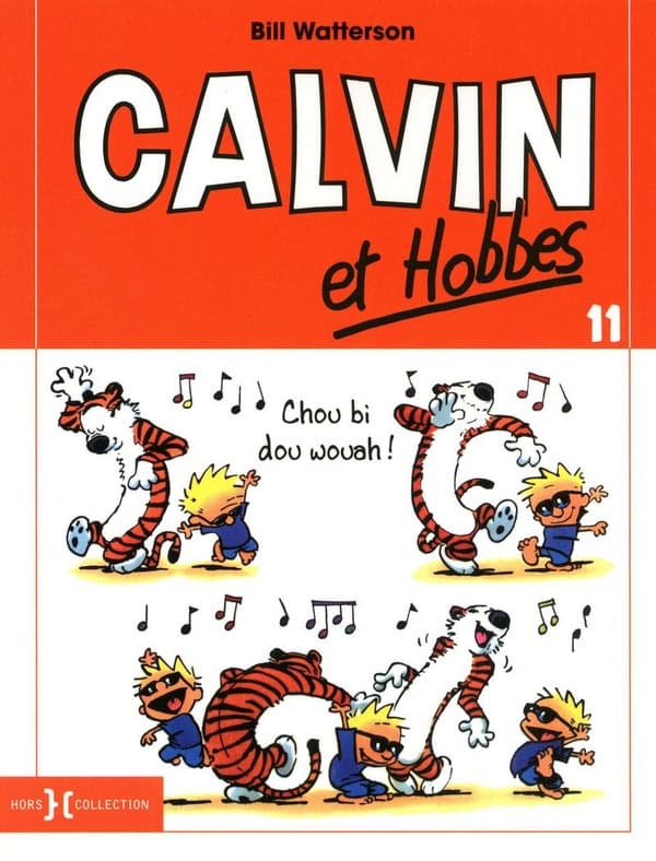 L'enfance est pleine de désillusions et pleine d'inventions aussi. Heureusement Calvin, petit garçon de 6 ans, un peu turbulent, déborde d'imagination. Aidé de son fidèle tigre en peluche et compagnon Hobbes, il sait rendre la vie piquante et drôle. Tout le monde y passe : les parents, les filles, la maîtresse d'école. Mais la principale activité de ce tendre Calvin est d'animer le club le D.E.F.I. (Dehors énormes filles informes), dont Calvin et Hobbes sont seuls membres actifs, et ils se déchaînent sur la pauvre Susie Derkins.Les strips de Bill Waterson, couronné Alph-Art du meilleur étranger à Angoulême en 1992, étaient une véritable institution outre-Atlantique où quotidiennement les lecteurs se régalaient de ses aventures dans le journal. Depuis le 1er janvier 1996, Bill Waterson a décidé d'arrêter la publication quotidienne des strips. Mais heureusement pour la France, la traduction des aventures de Calvin et Hobbes a toujours cours ! On pourrait piocher à loisir les petites phrases assassines sur la société, qui montrent à quel point la vérité sort bien mieux de la bouche des enfants ! Tout le monde en prend pour son grade et c'est pour ça que c'est drôle. - Calvin : la plupart des gens pataugent toute leur vie ! Ils sont passifs, ils n'ont ni motivation ni ambition ! Ce n'est pas mon cas, j'aurai une existence épique ! Je vais affronter les problèmes de mon temps et changer le cours de l'histoire !- Hobbes : Comment vas-tu t'y prendre ?- Calvin : je vais rester assis là, comme ça le destin saura où me trouver quand le temps sera venu de changer le monde.- Hobbes : J'aurais dû prendre un bouquin.- Calvin : C'est une question de minutes maintenant.lockquote> --Nadia Picard
