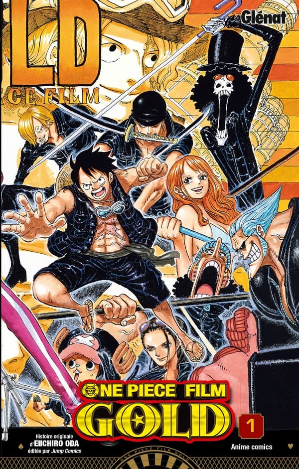 L'anime comics du filmL'équipage de Chapeau de paille arrive sur Grantesoro, un navire accueillant les hommes les plus fortunés du monde dans son casino. Tout d'abord éblouis par le faste des lieux, Luffy et ses compagnons ne tardent pas à réaliser qu'un terrible piège les y attendait...Voici l'anime comics tant attendu du film One Piece Gold ! Entièrement supervisé par Eiichiro Oda, vous y découvrirez une aventure inédite qui viendra compléter agréablement la lecture de la série principale. À noter : une magnifique double couverture, illustrée par l'auteur lui-même !