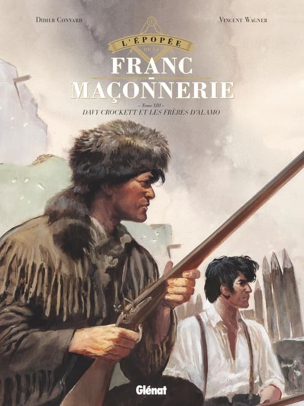 La dernière bataille d'un trappeur légendaireEn août 1835, Adam Huntsman est élu sénateur au Congrès américain face à David Crockett. Vaincu, ce dernier se détourne de la politique et quitte Washington... À la stupeur générale, le célèbre colonel décide d'entreprendre une longue route vers le Texas pour prêter main-forte à l'armée américaine ! Les tensions sont vives dans cette région où les colons texans sont en train de se soulever contre le Mexique pour obtenir leur indépendance. Malgré son âge avancé, Crockett revêt ses habits de trappeur et se lance dans cette aventure avec l'espoir de constituer une armée de volontaires capables de repousser les Mexicains... mais le destin va en décider autrement. La loge maçonnique devant laquelle David prend la parole ne semble pas convaincue par la cause, et les hommes qui se risquent à suivre David ne sont guère nombreux. Une fois arrivés au Texas où David est accueilli en héros, les hommes prennent tous le chemin de fort Alamo. Mais pourront-ils vraiment faire barrage aux Mexicains avec une si faible garnison ? D'autres frères de la loge sont déjà sur place. Ils gardent courage tandis que les Mexicains se rapprochent avec plus de six mille hommes et un faux frère parmi leurs rangs, qui a préféré se rallier à l'armée Mexicaine. La bataille sera sanglante. Malgré les demandent de renforts, Alamo est désormais encerclé, et le sort de David scellé...La série qui fait vibrer les lecteurs depuis 2020 est de retour pour une plongée passionnante dans l'Histoire des États-Unis. Partez à la découverte de ce vaste territoire en emboîtant le pas de David Crockett et en imaginant ses liens avec la mystérieuse organisation de la franc-maçonnerie dans un tome 13 qui nous rappelle les luttes pour la liberté, les actes de résistance et la fraternité... Un moment de lecture plein de suspense et de tension.
