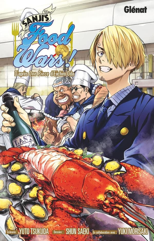 Un manga à dévorer. Son nom : Sanji. Sa mission : nourrir ceux qui ont faim, même les pires bandits. Suivez les aventures du cuisinier de l'équipage de Chapeau de paille dans ce spin-off de One Piece où se mêlent passion pour la gastronomie, amour des femmes et recherche de plats exquis aux ingrédients insolites !Quand les auteurs de Food Wars rencontrent la cuisine de Sanji, le résultat est à la fois haut en couleurs et savoureux. Un one shot à déguster sans modération.