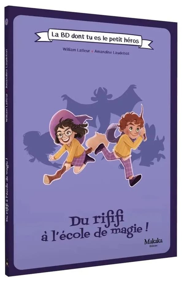 Du Rififi à l'école de Magie" est un livre-jeu pour enfants où le lecteur incarne au choix Zéphyr (maître des sorts) ou Mélodie (experte en balai volant) dans une aventure interactive. Suite à un sort raté, des créatures fantastiques se sont échappées dans l'école. À travers trois quêtes, le lecteur doit retrouver les créatures, rassembler des ingrédients magiques et s'échapper d'un monde parallèle. Le livre propose de multiples chemins, des énigmes variées et un système d'inventaire, le tout dans un univers magique et humoristique.