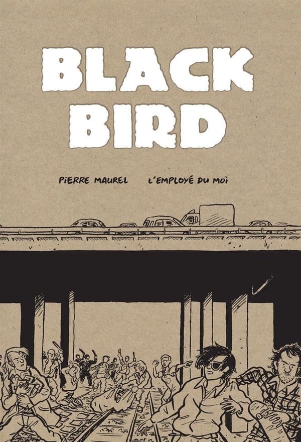 Imaginez : le gouvernement abroge la loi sur le prix unique du livre et déclare illégale l'auto-édition afin de contrôler au mieux les discours dissidents. Que faire ? S'organiser, pardi ! Voici le point de départ de ce récit d'anticipation qui survient dans un futur pas si éloigné. C'est dans cet environnement que Pierre Maurel nous invite à suivre un petit groupe de jeunes artistes qui ont décidé de s'engager clandestinement pour produire et diffuser leurs bandes dessinées afin de lutter contre le totalitarisme du pouvoir en place. Blackbird se lit comme un manifeste politique en faveur de l'expression libre et de la gratuité. Il se présente comme un remède contre l'oppression, les régimes sécuritaires et la consommation forcée. Par-dessus tout, Blackbird est un hymne au fanzinat, à ces bulles de libertés qui naissent hors contrôle et qui, parce qu'elles sont autonomes, secrètes et inattendues nous disent quelque chose d'essentiel sur le monde qui nous entoure. Le dessin au trait, précis et maîtrisé, prend souvent le pas sur le dialogue et renforce la dynamique de ce thriller militant !