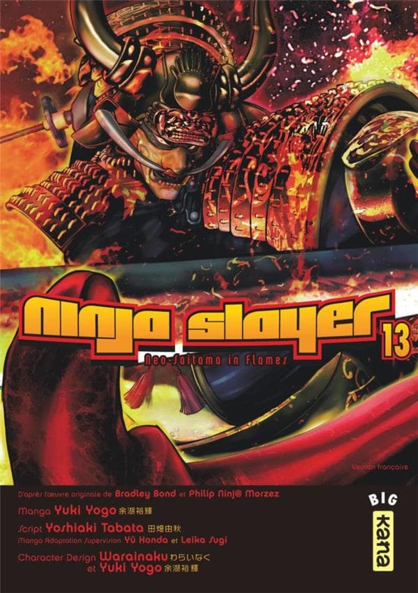 Dans la métropole futuriste de Neo Saitama, les batailles font rage entre les différents clans de ninjas, avides de nouveaux territoires. Au coeur de ces affrontements spectaculaires apparaît un homme mystérieux, qui n'a qu'un seul objectif : éradiquer tous les ninjas sur son chemin, à commencer par ceux du puissant Sôkai Syndicate... La légende de Ninja Slayer est en marche...
