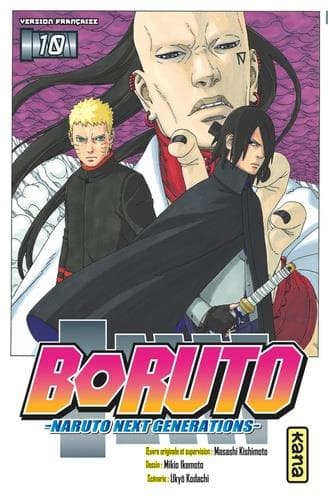 La VIe Grande Guerre Ninja n'est plus qu'un lointain souvenir et la paix s'est installée. Mais un ennemi ressemblant étrangement à Kaguya fait son apparition et s'attaque à Killer Bee... Sasuke enquête dans l'ombre et rentre pour prévenir Naruto du danger !À Konoha, on prépare l'examen des ninjas pour passer ninja de moyenne classe. Boruto, le fils de Naruto, doit y participer en compagnie de Sarada et de Mitsuki. Boruto demande alors à Sasuke, le compagnon d'armes de son père, de le prendre comme disciple...