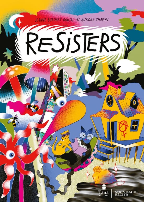 ReSisters - Un roman graphique écoféministe 2030. Dans un univers légèrement dystopique et pourtant terriblement familier, marqué par la course au profit, l'épuisement des ressources et la restriction des libertés, sept personnages tâchent de vivre leur vie. Lila et Mehdi élèvent leur bébé, Naëll, sous le regard malicieux du chat Archimède ; Parvati est venue d'Inde pour ses études ; Sandy fait le ménage dans les locaux de l'entreprise où Pierre travaille comme cadre. Un jour, Pierre commence à recevoir d'énigmatiques messages, signés d'un mystérieux logo en forme d'abeille. Lila décide de mener l'enquête. Elle atterrit alors chez les ReSisters, une communauté en rupture avec le système capitaliste patriarcal néocolonial où s'invente un mode de vie inspiré des idéaux écoféministes. Refusant le sacro-saint progrès sans pour autant aspirer à un retour en arrière , les ReSisters explorent des idées, des rituels, des actions de désobéissance pour régénérer le monde à la lumière des enjeux contemporains. Tandis que Lila plonge dans cet espace parallèle, Pierre découvre la face cachée de notre système lors d'un voyage en Inde. Ces expériences vont bouleverser le quotidien de nos personnages. En toile de fond, une question : comment des personnes sans pouvoir ni argent peuvent-elles changer le monde et le rendre à nouveau désirable ? Entre quête initiatique et fiction philosophique, cette oeuvre chorale mêle narration, apports théoriques et illustrations foisonnantes pour présenter la richesse du mouvement écoféministe.