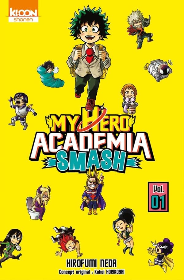 My hero academia smash tome 1