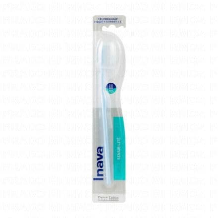 INAVA Brosse à dents sensibilité 1/100 souple 1 brosse à dent