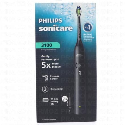 PHILIPS Sonicare Daily Clean 3100 Series - Brosse à Dent Electrique noir hx4032/32