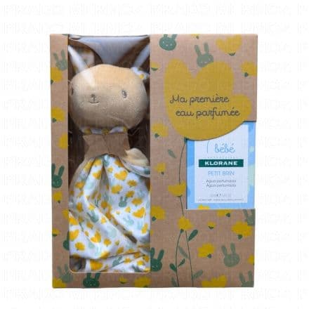 KLORANE Coffret Eau de bébé parfumée et peluche lapin