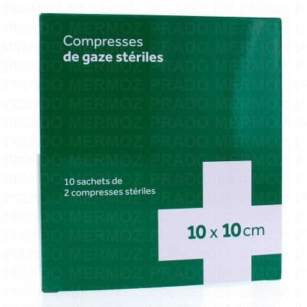 3M Compresse - Gaze Stérile 10x10 cm 10x2
